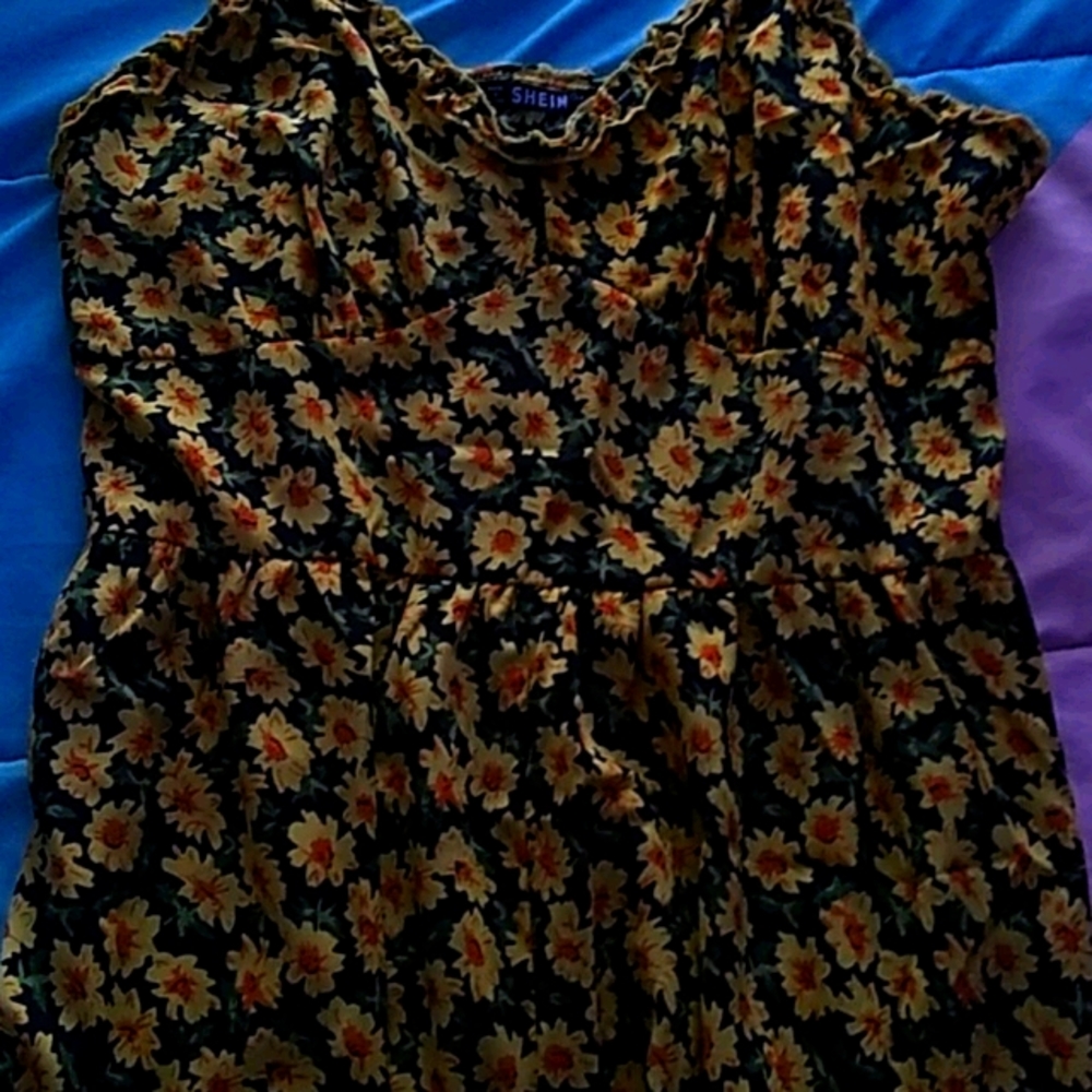 Sheen sunflower romper